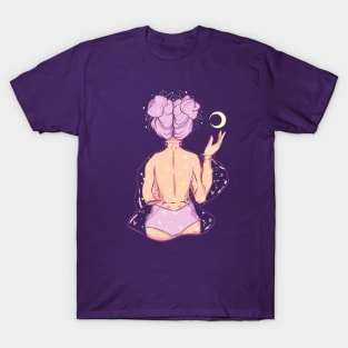 Purple Moon Girl T-Shirt